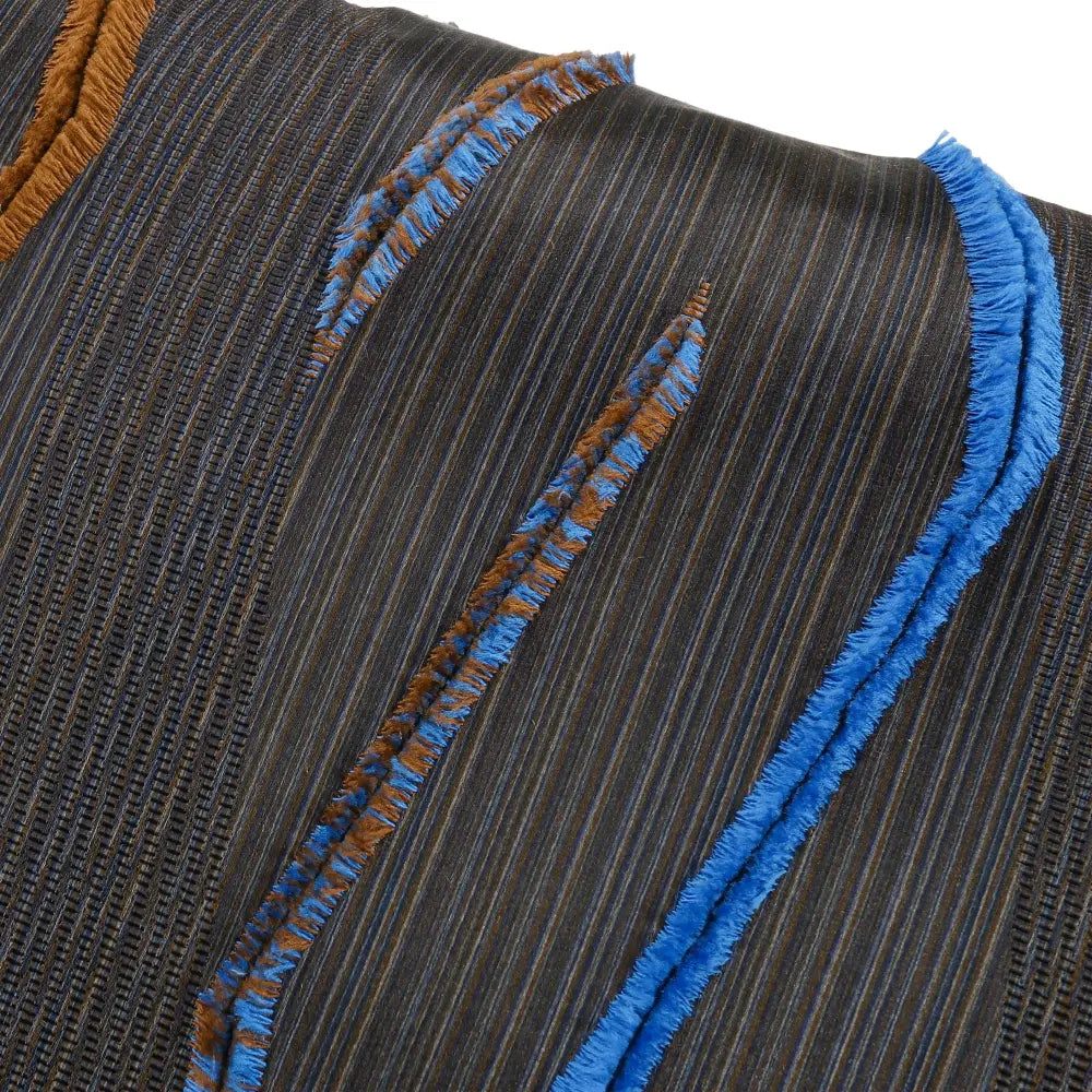 COUSSIN ZAIDA COBALT |BLACK EDITION |BELLEVUE DECORATION