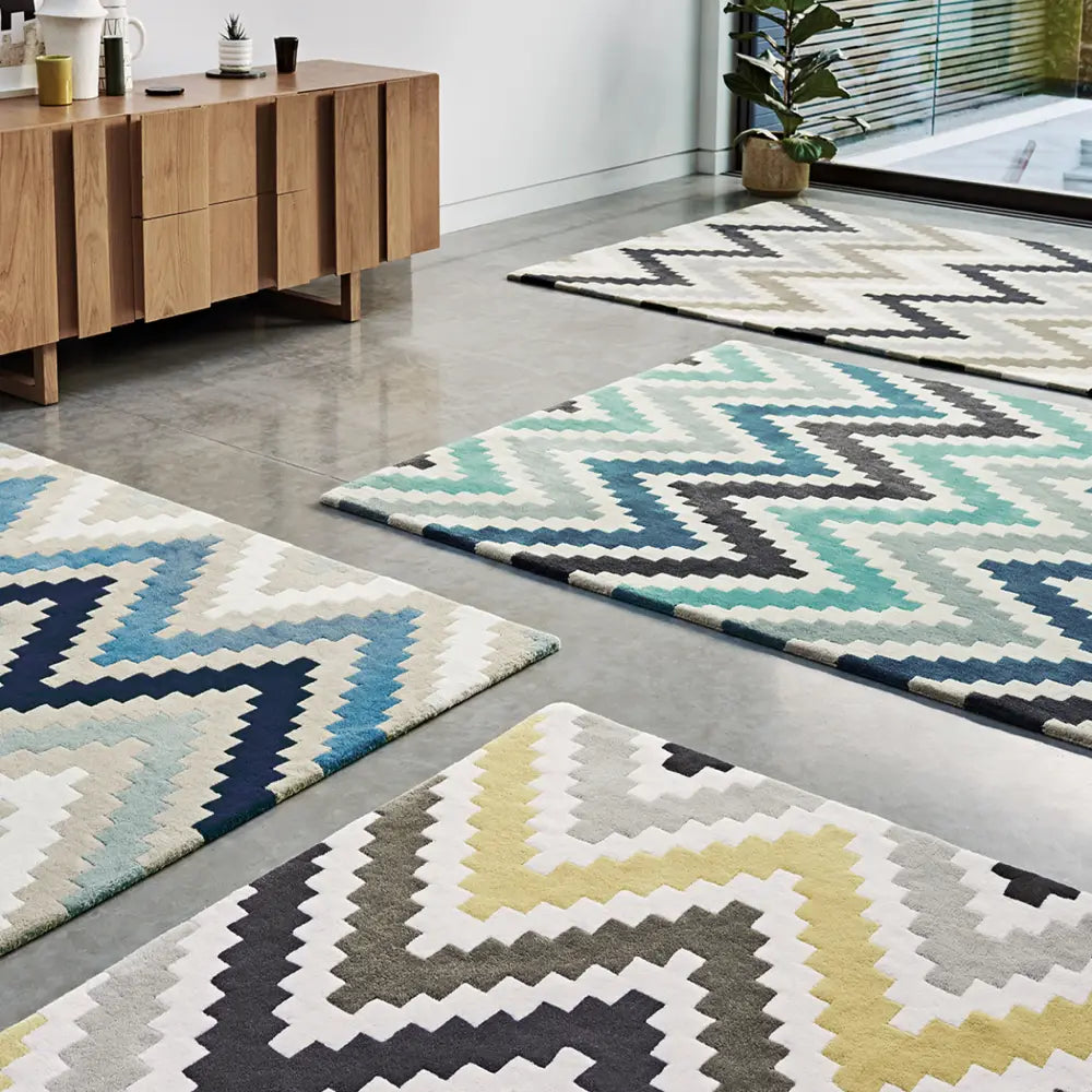 Sgraffito rug