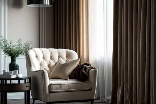 Scandic Double Rideaux 100 % Occultant