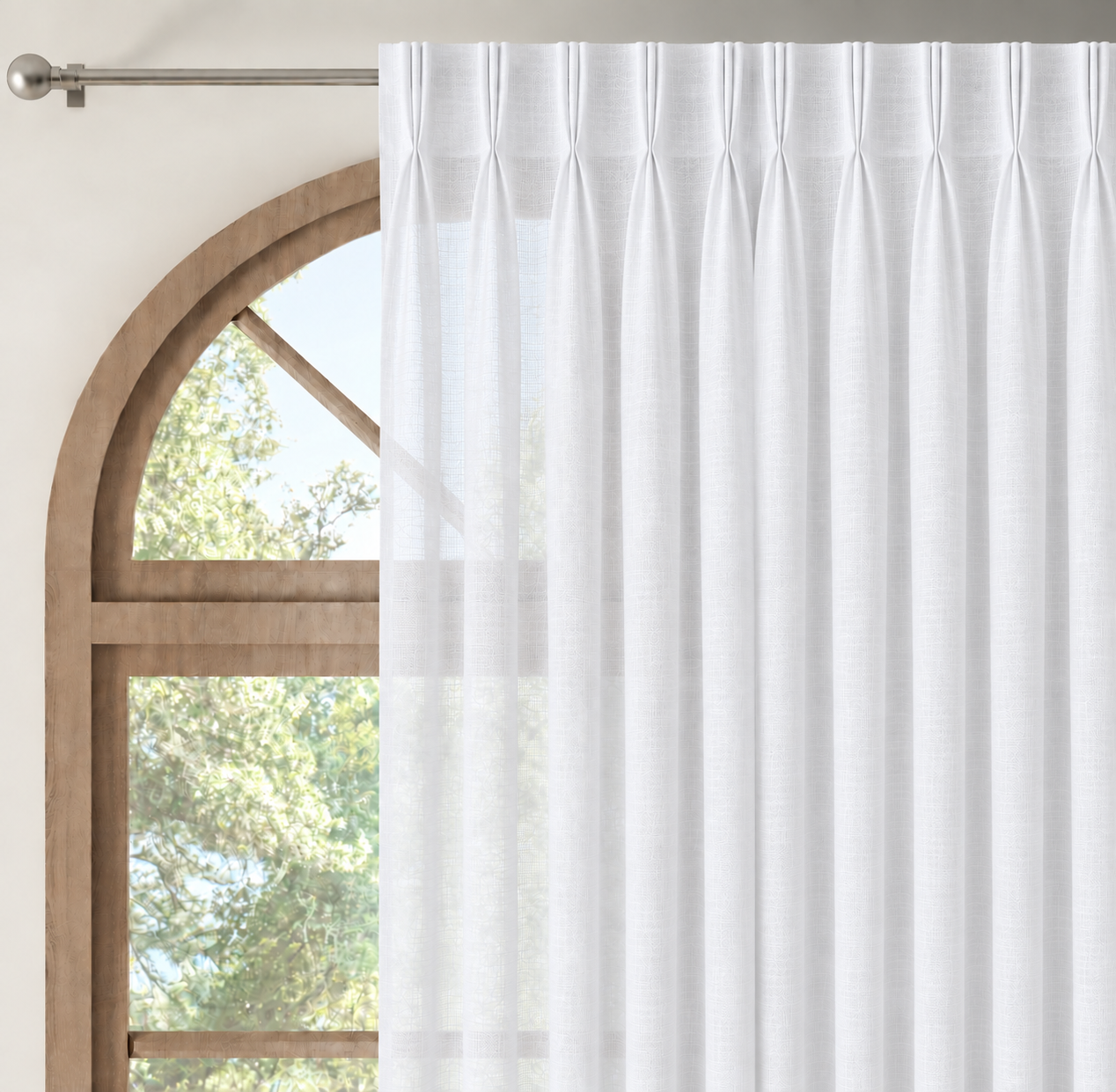 Erice White sheer – Villa Nova - 