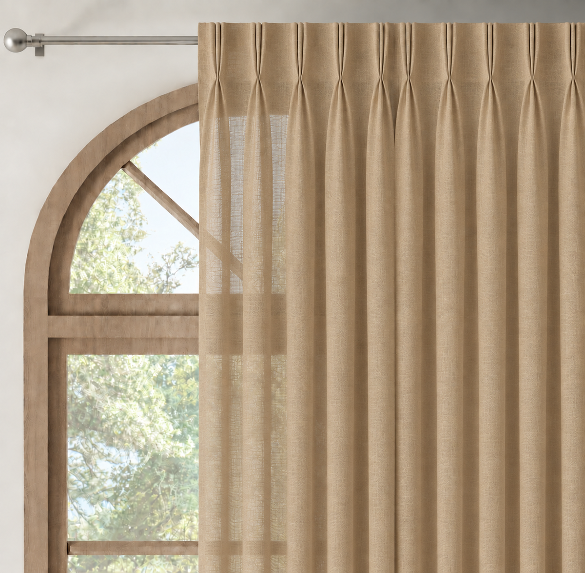 Voilage Erice Sable – Villa Nova