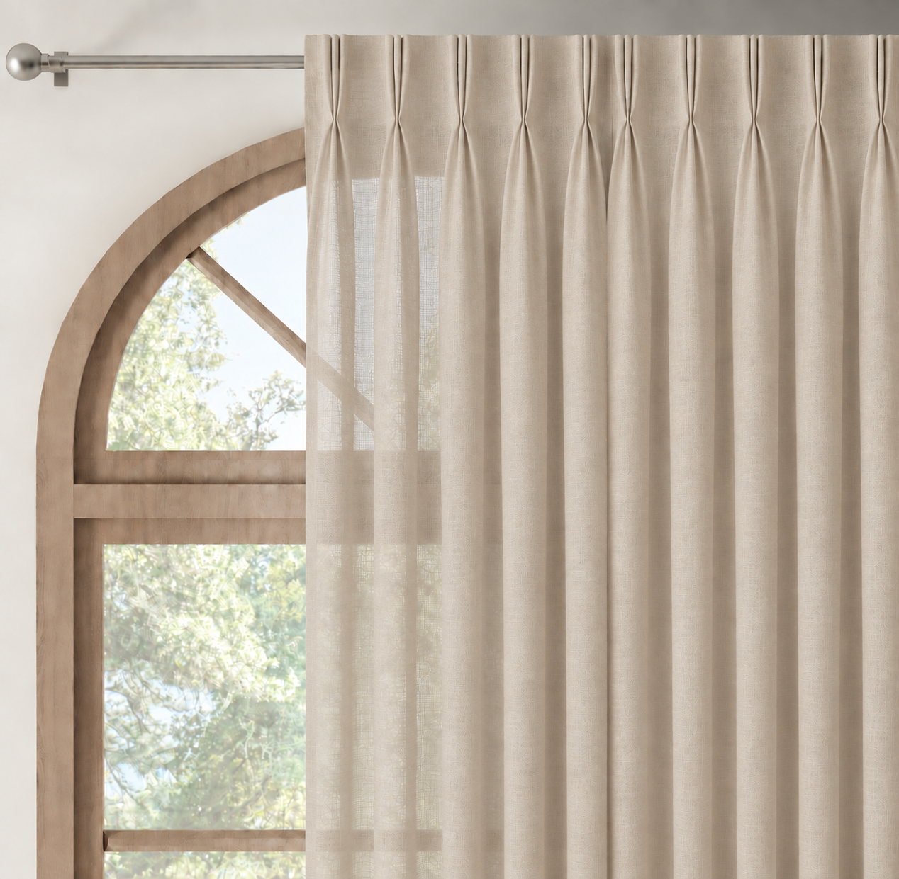 Erice Vellum sheer – Villa Nova - 