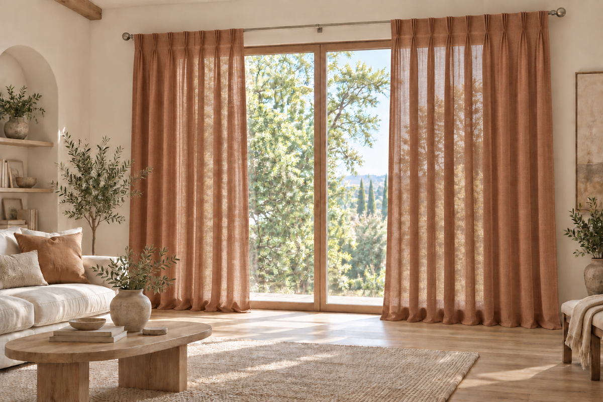 Erice Cognac sheer – Villa Nova