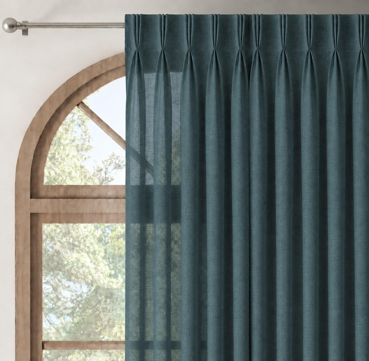 Erice Paua sheer – Villa Nova - 