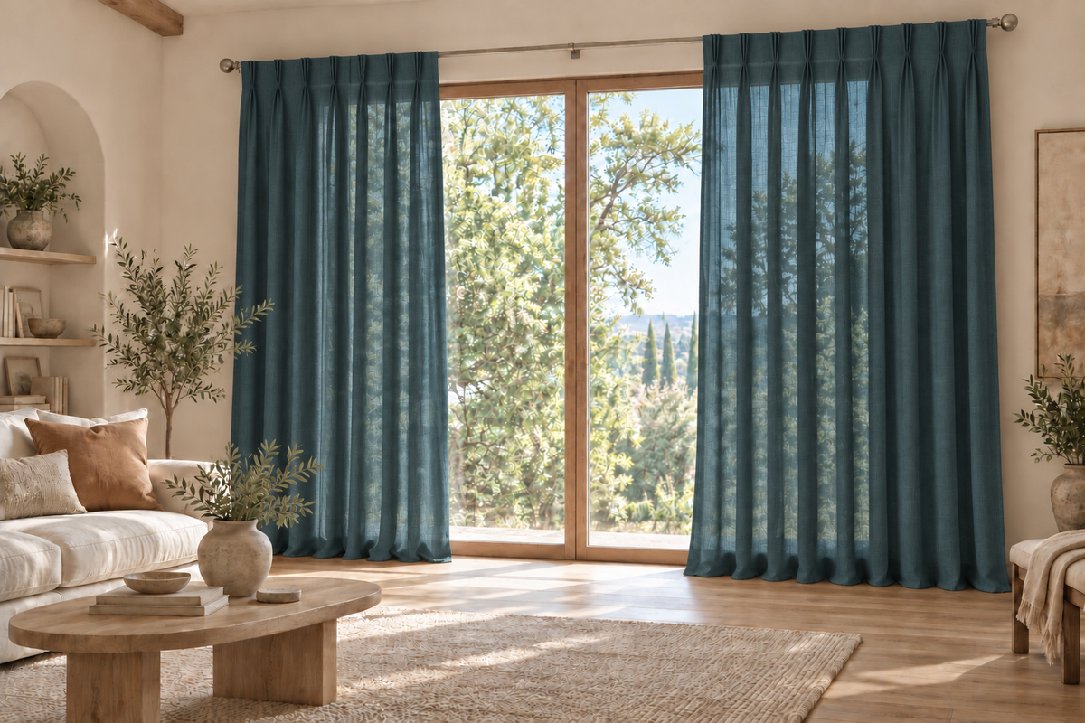 Erice Paua sheer – Villa Nova