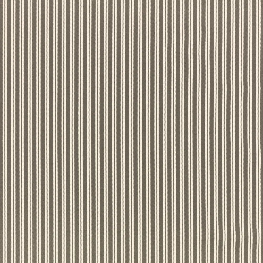DOUBLE RIDEAUX TISSUS A RAYURE|OBIE SLATE|BELLEVUE DECORATION - Bellevue Decoration