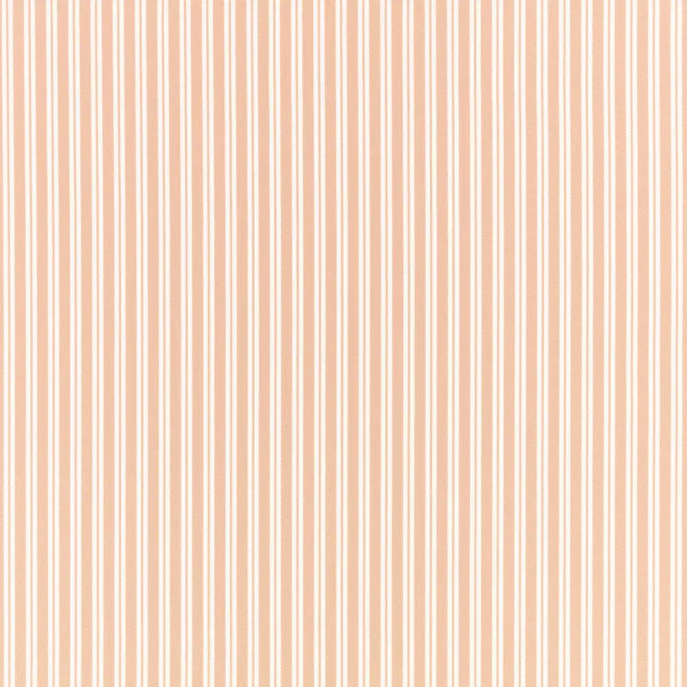 DOUBLE RIDEAUX TISSUS A RAYURE|OBIE TUSCAN PINK|BELLEVUE DECORATION - OBIE TUSCAN PINK