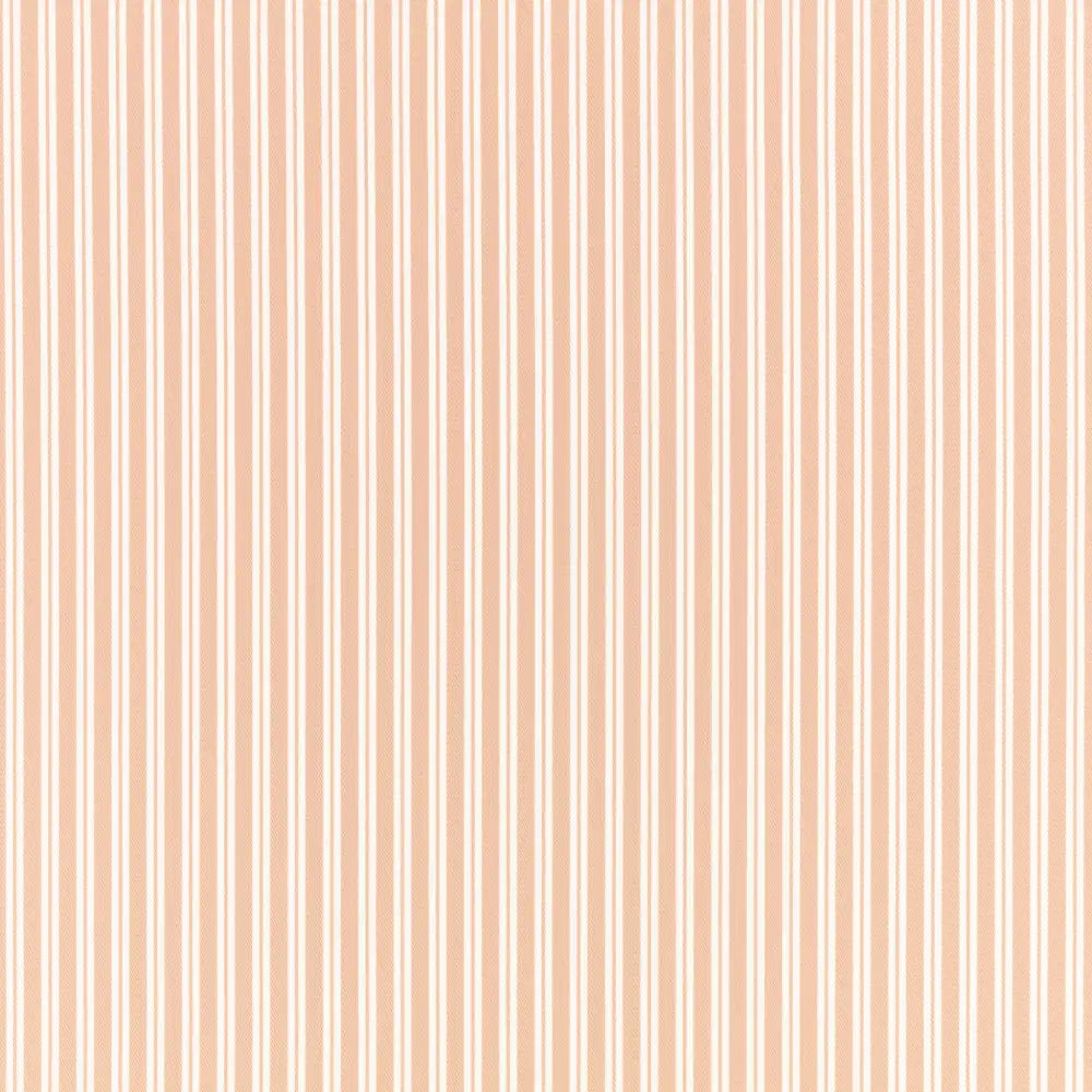 DOUBLE RIDEAUX TISSUS A RAYURE|OBIE TUSCAN PINK|BELLEVUE DECORATION - Bellevue Decoration