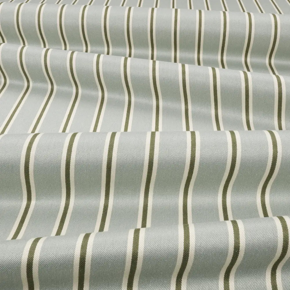 DOUBLE RIDEAUX TISSUS A RAYURE|TIVA MINERAL|BELLEVUE DECORATION - Bellevue Decoration