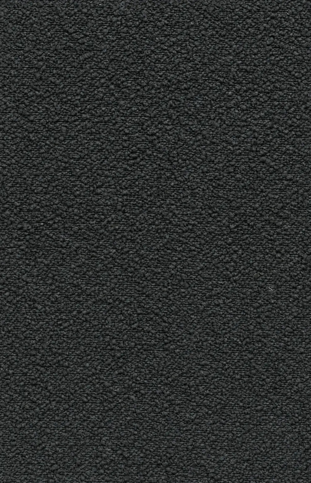 Tissu Bockara 98, bouclé acoustique de 320 cm, coloris charbon