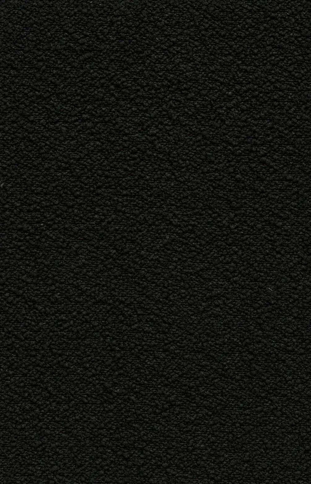 Tissu Bockara 99, bouclé acoustique de 320 cm, coloris noir