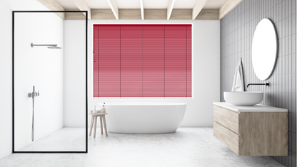 Aliuminium Blind | Cherry Red