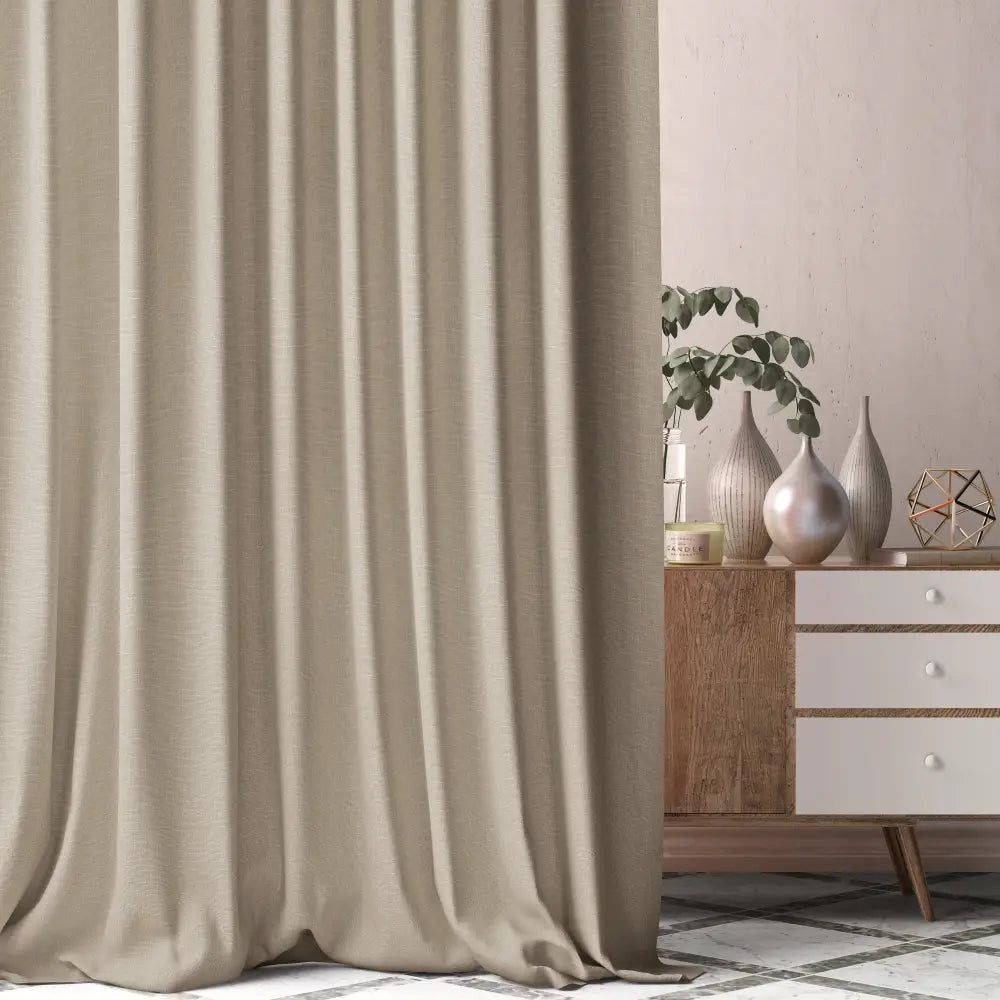 DOUBLE RIDEAUX FARO DAPPLE |Tissus unis|BELLEVUE DECORATION - Bellevue Decoration