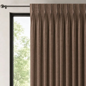 Moiré SEPIA|Tissu grande largeur 300 cm|Bellevue Décoration - Bellevue Decoration