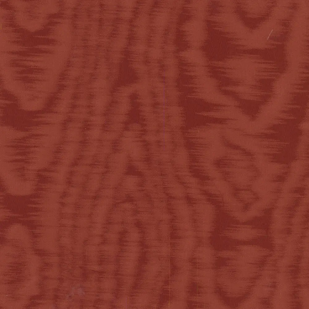 Moiré BURN ORANGE|Tissu grande largeur 300 cm|Bellevue Décoration