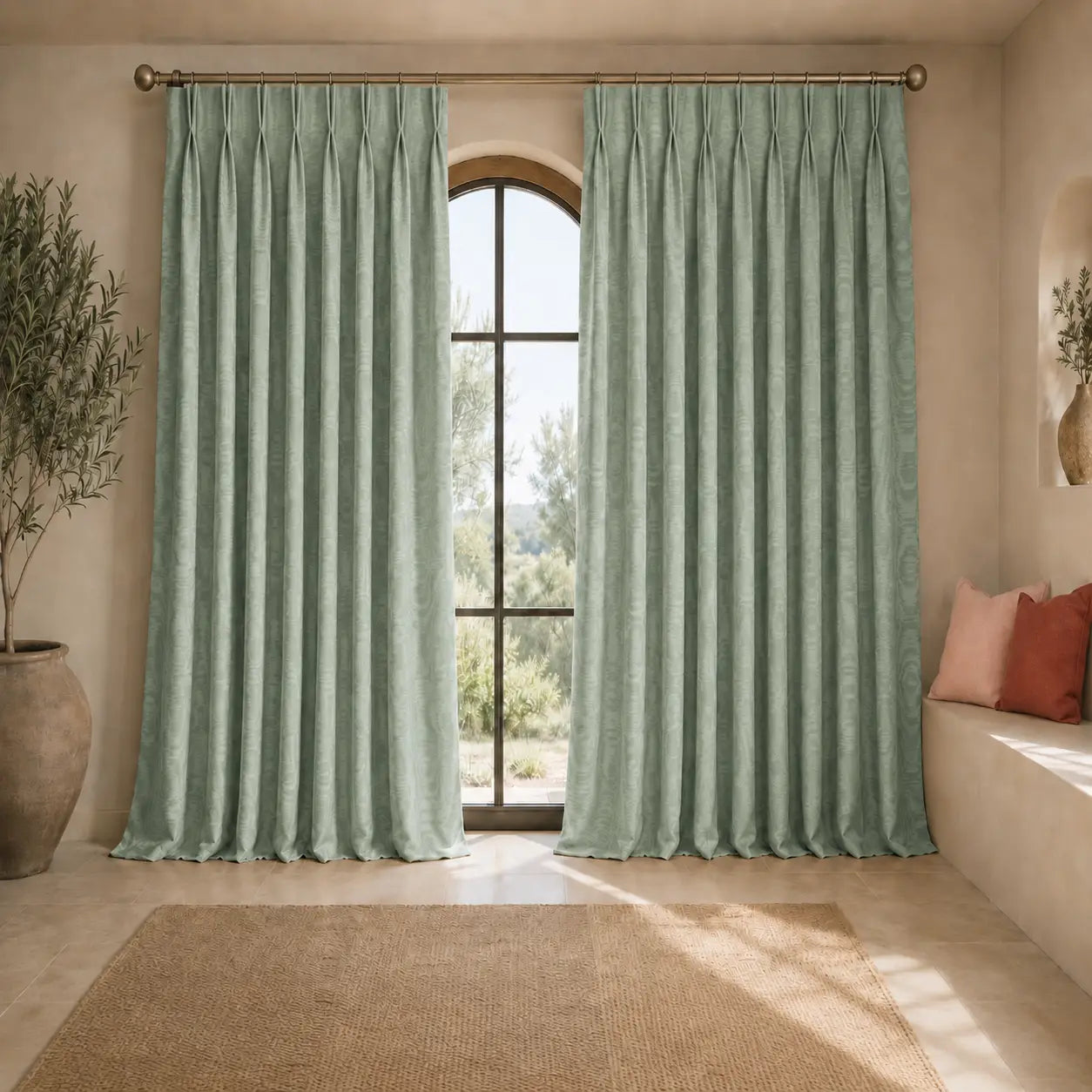 Moiré Arpagus|Tissu grande largeur 300 cm|Bellevue Décoration