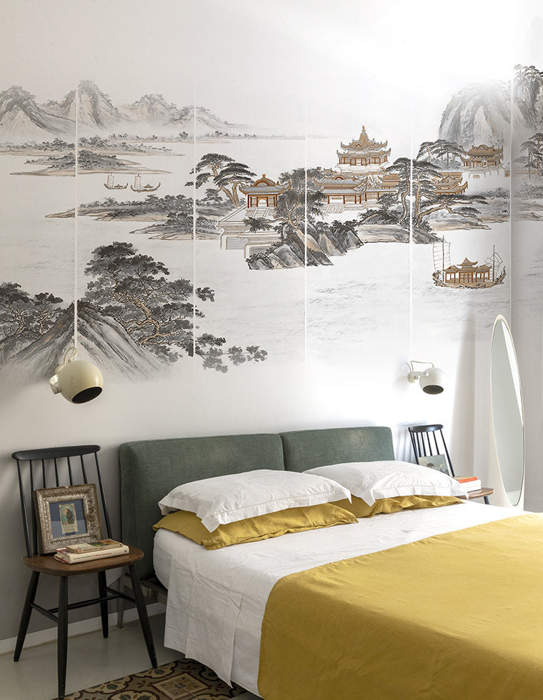 Panoramique Kaisui, coloris Graphique — ambiance