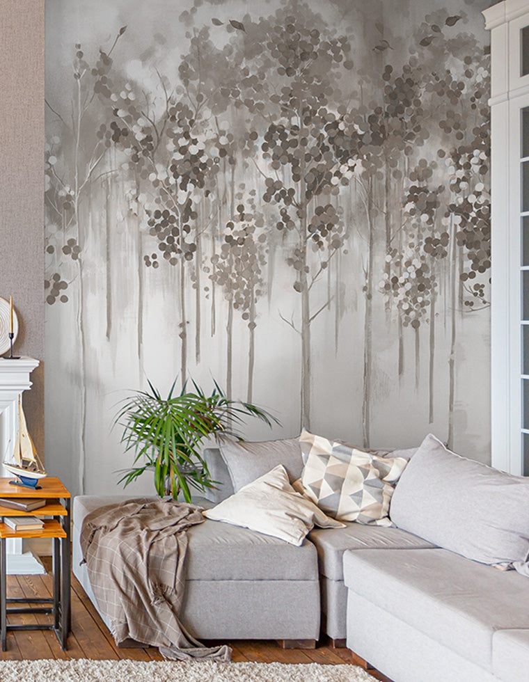 Panoramique Maples, coloris Brume — ambiance