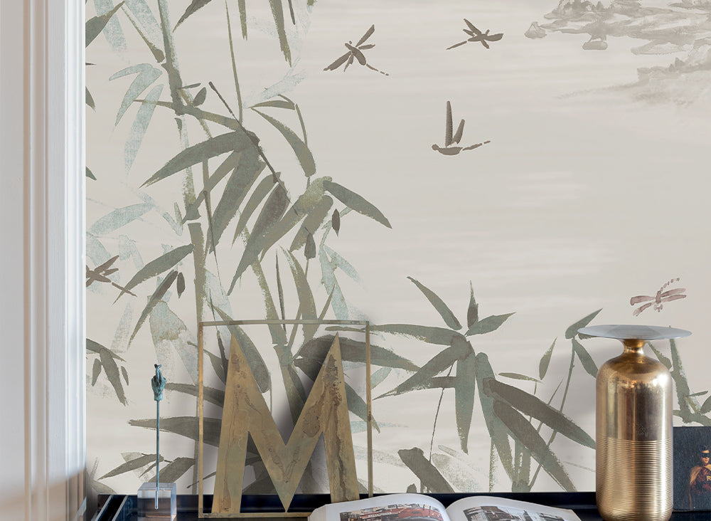 Panoramique Ine, coloris Gris — ambiance