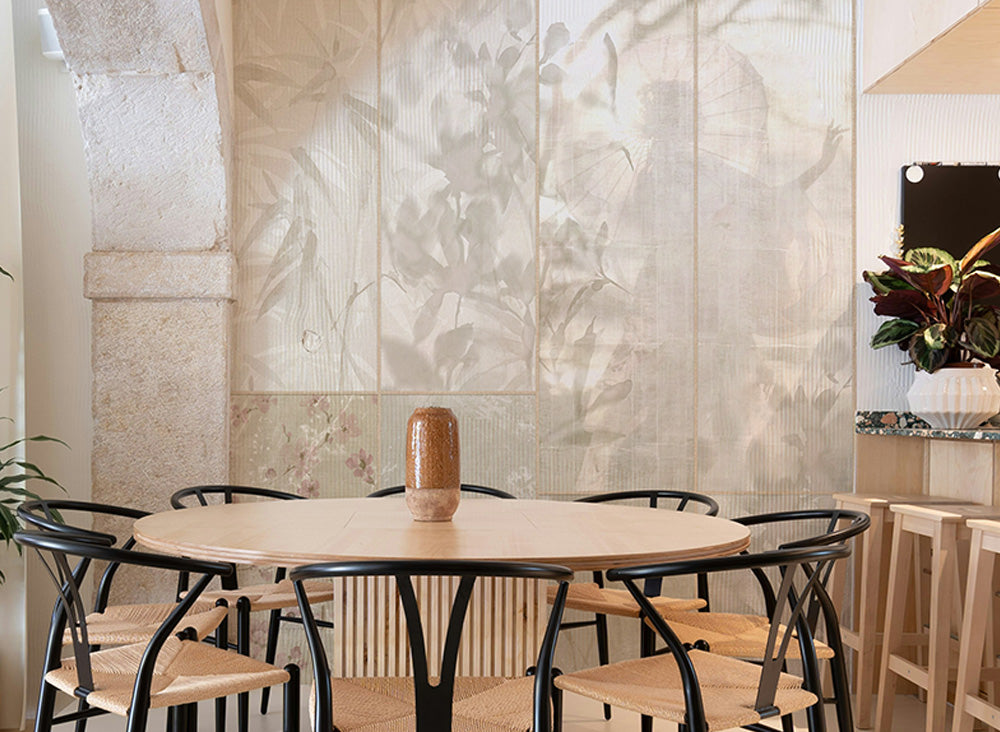 Panoramique Sumi, coloris Beige — ambiance