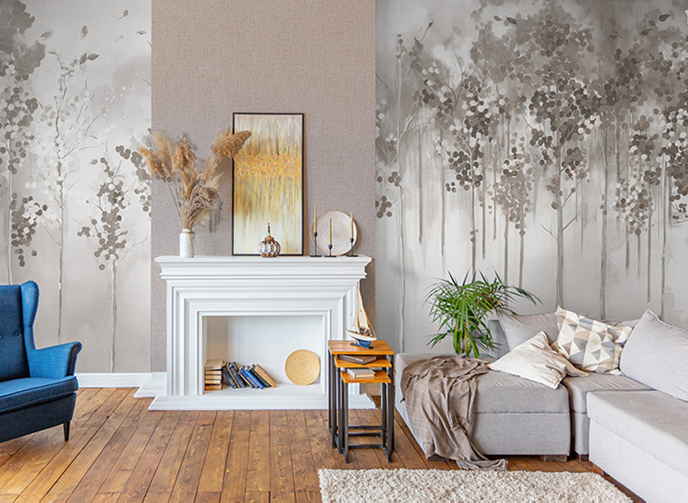 Panoramique Maples, coloris Brume — ambiance