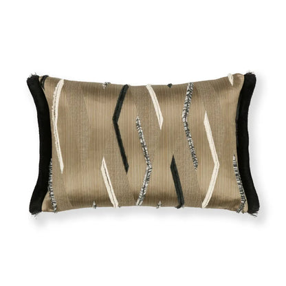 COUSSIN ZAIDA OLD GOLD |BLACK EDITION |BELLEVUE DECORATION