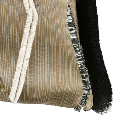 COUSSIN ZAIDA OLD GOLD |BLACK EDITION |BELLEVUE DECORATION