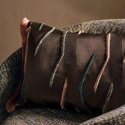 COUSSIN ZAIDA CACAO |BLACK EDITION |BELLEVUE DECORATION