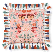 Coussin Bonita 50 × 50 cm — coloris Château Rose