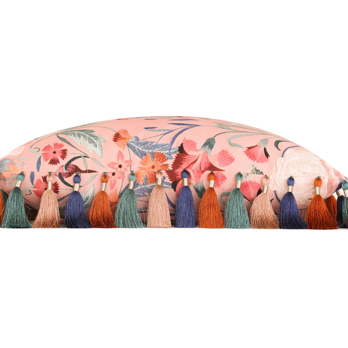 Coussin Bonita 50 × 50 cm — coloris Château Rose
