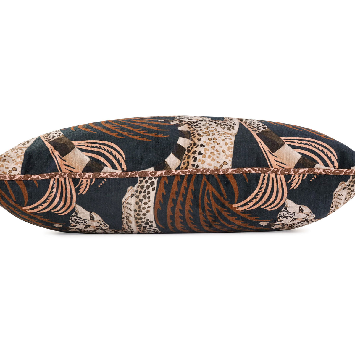 Coussin Delilah Velvet 50 × 50 cm — coloris Sienna