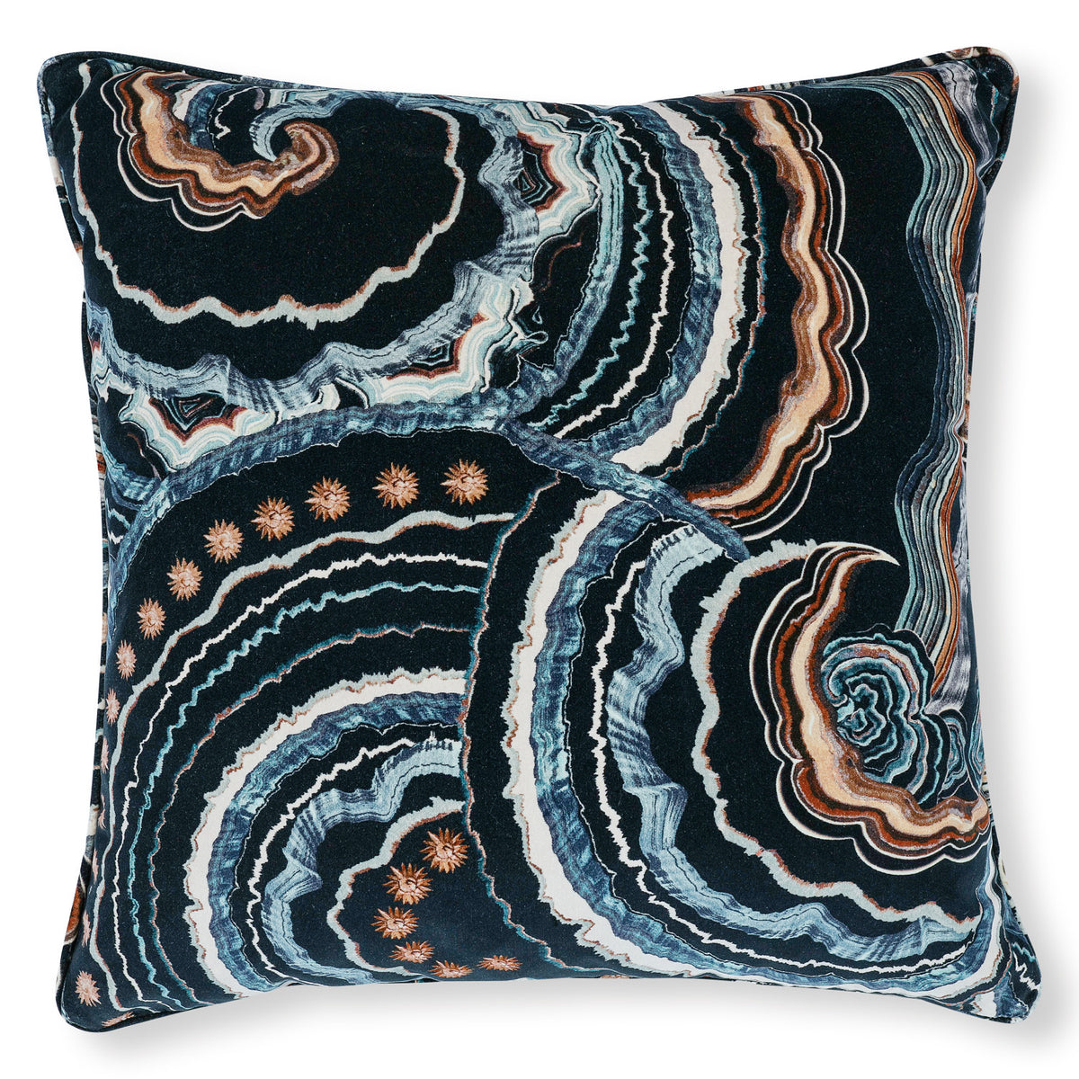 Coussin Fantasia 65 × 65 cm — coloris Eclipse