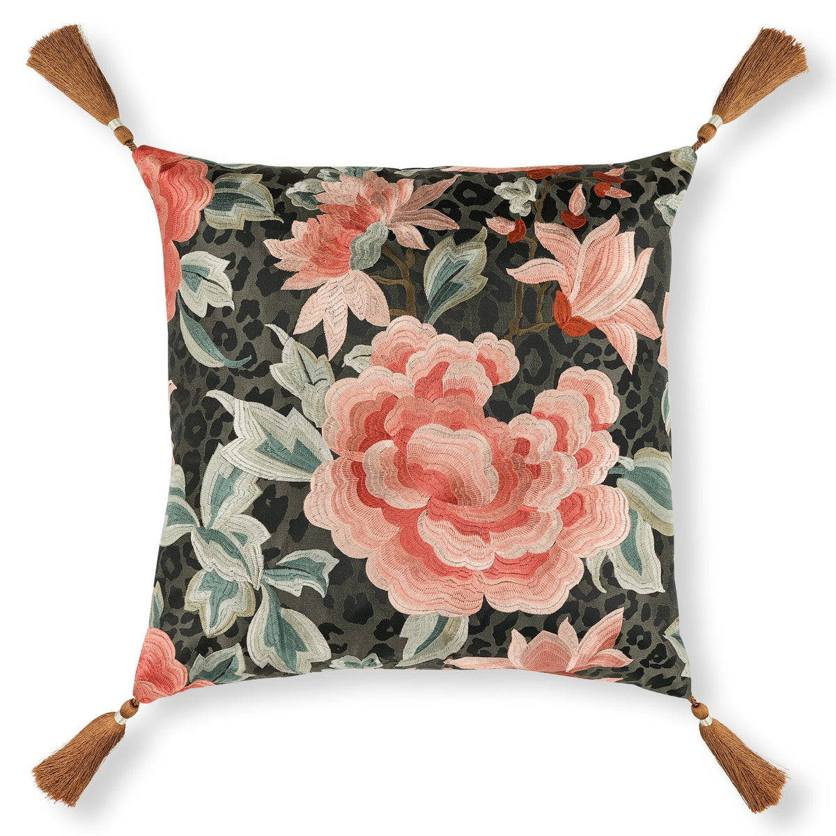 Coussin Lavinia 50 × 50 cm — coloris Serenata