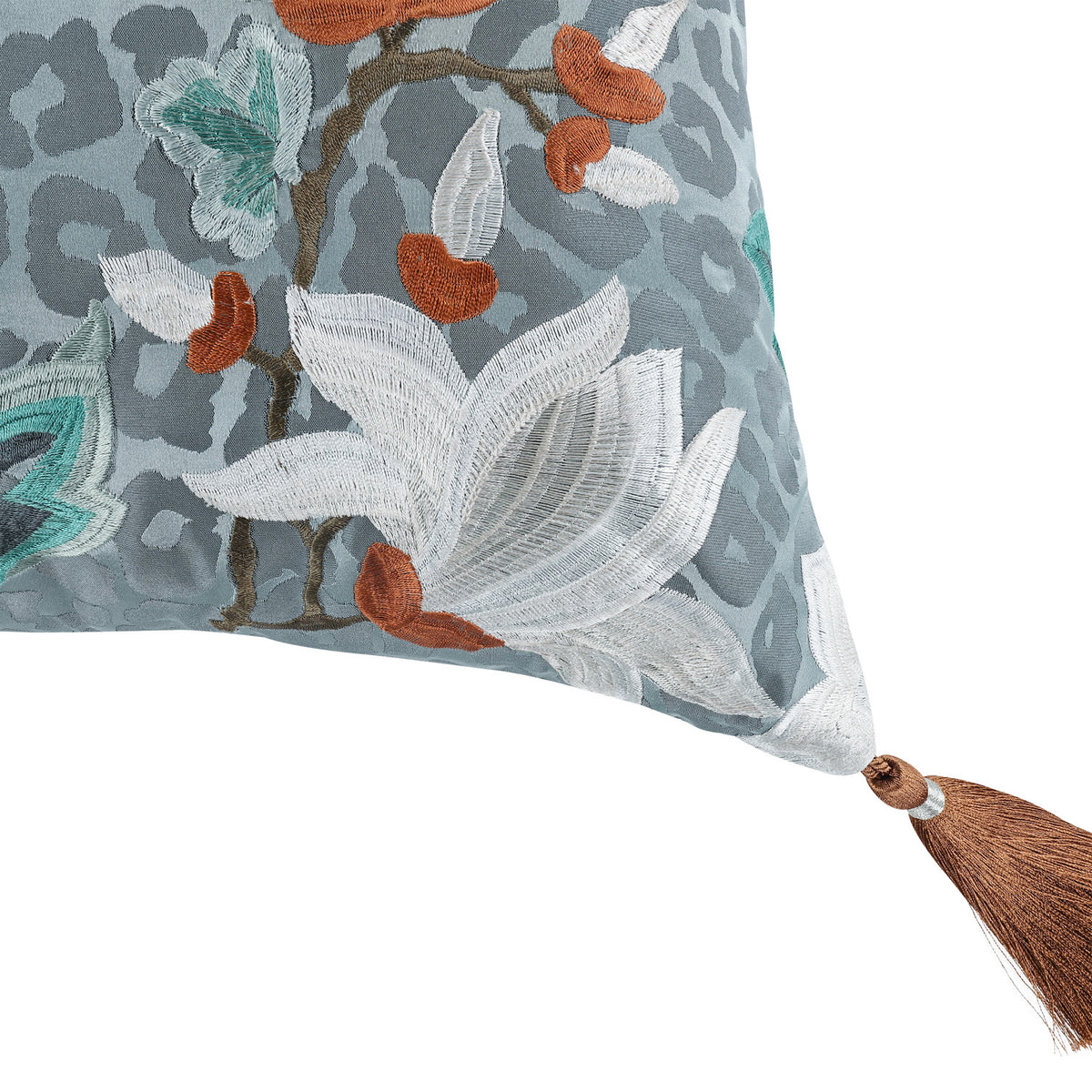 Coussin Lavinia 50 × 50 cm — coloris Blue Haze