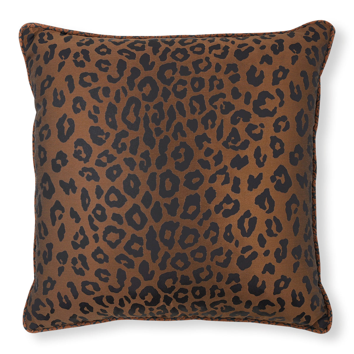 Coussin Saskia 50 × 50 cm — coloris Copper