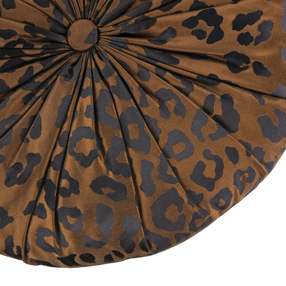 SAASKIA  COPPER 40cm x 7cm COUSSIN ROND |ROMO|TEMPERLEY|BELLEVUE DECORATION