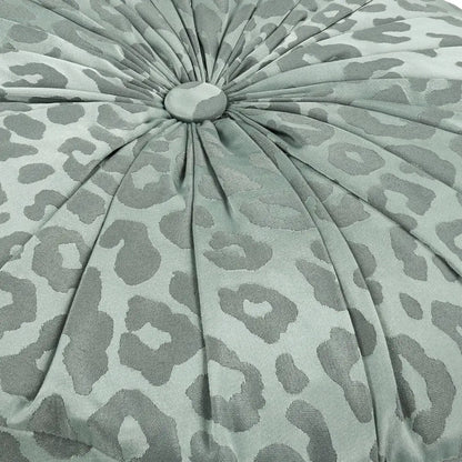 SASKIA  BLUE HAZE 40cm x 7cm COUSSIN ROND |ROMO|TEMPERLEY|BELLEVUE DECORATION