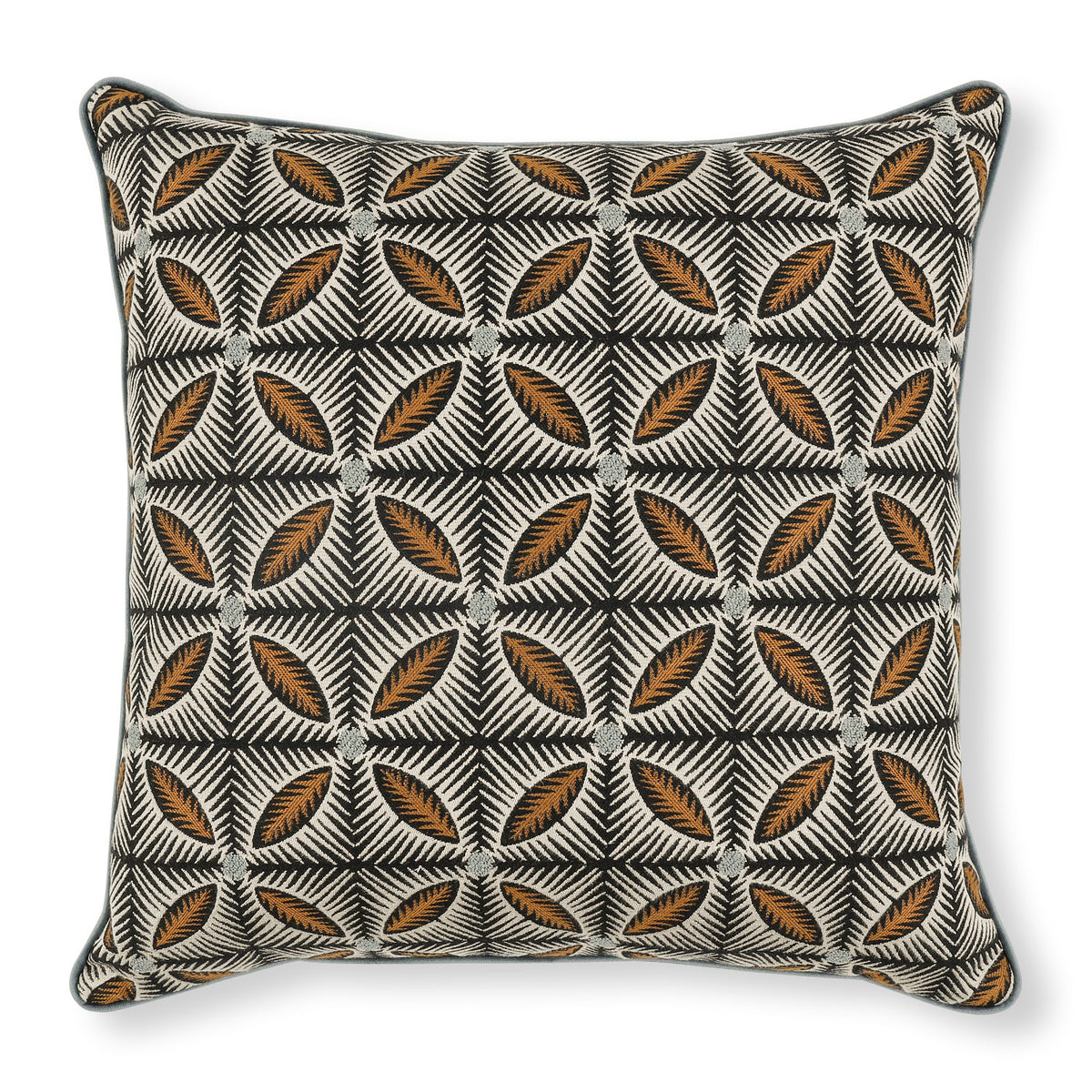 Coussin Effie 50 × 50 cm — coloris Kohl