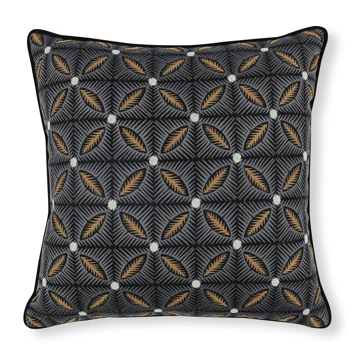 Coussin Effie 50 × 50 cm — coloris Midnight