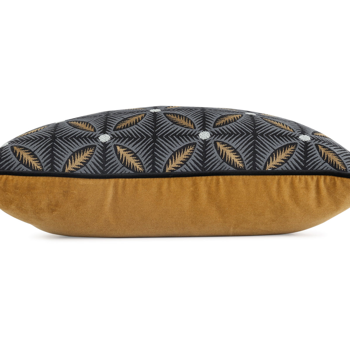 Coussin Effie 50 × 50 cm — coloris Midnight