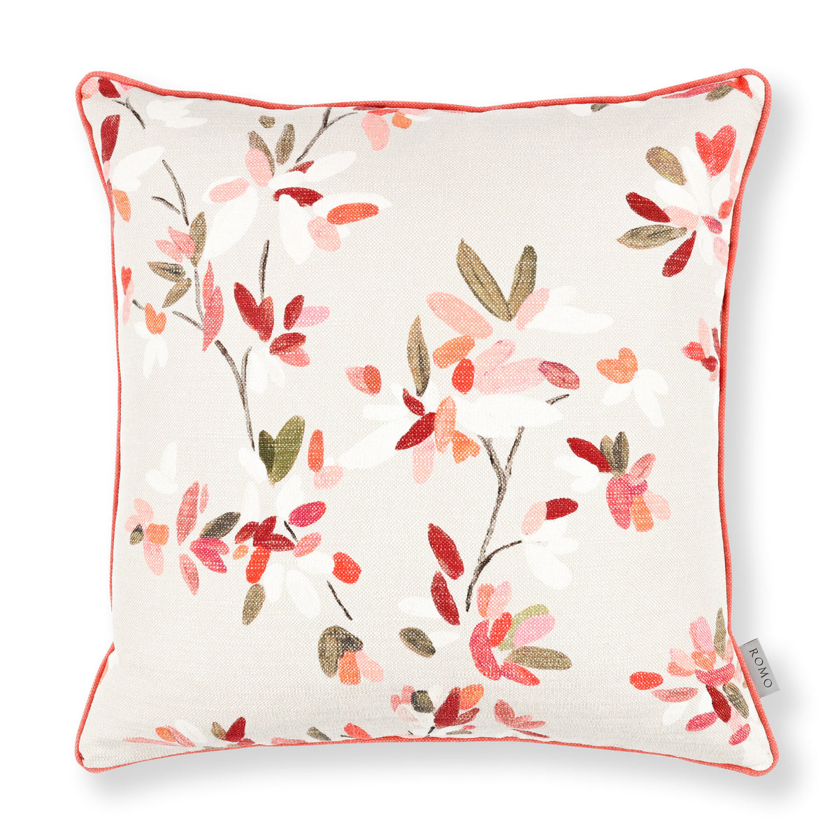 Coussin Elsi 50 × 50 cm — coloris Pomelo