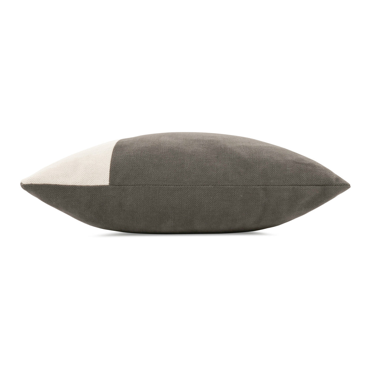 Coussin Linara Patchwork 60 × 40 cm — coloris Charcoal