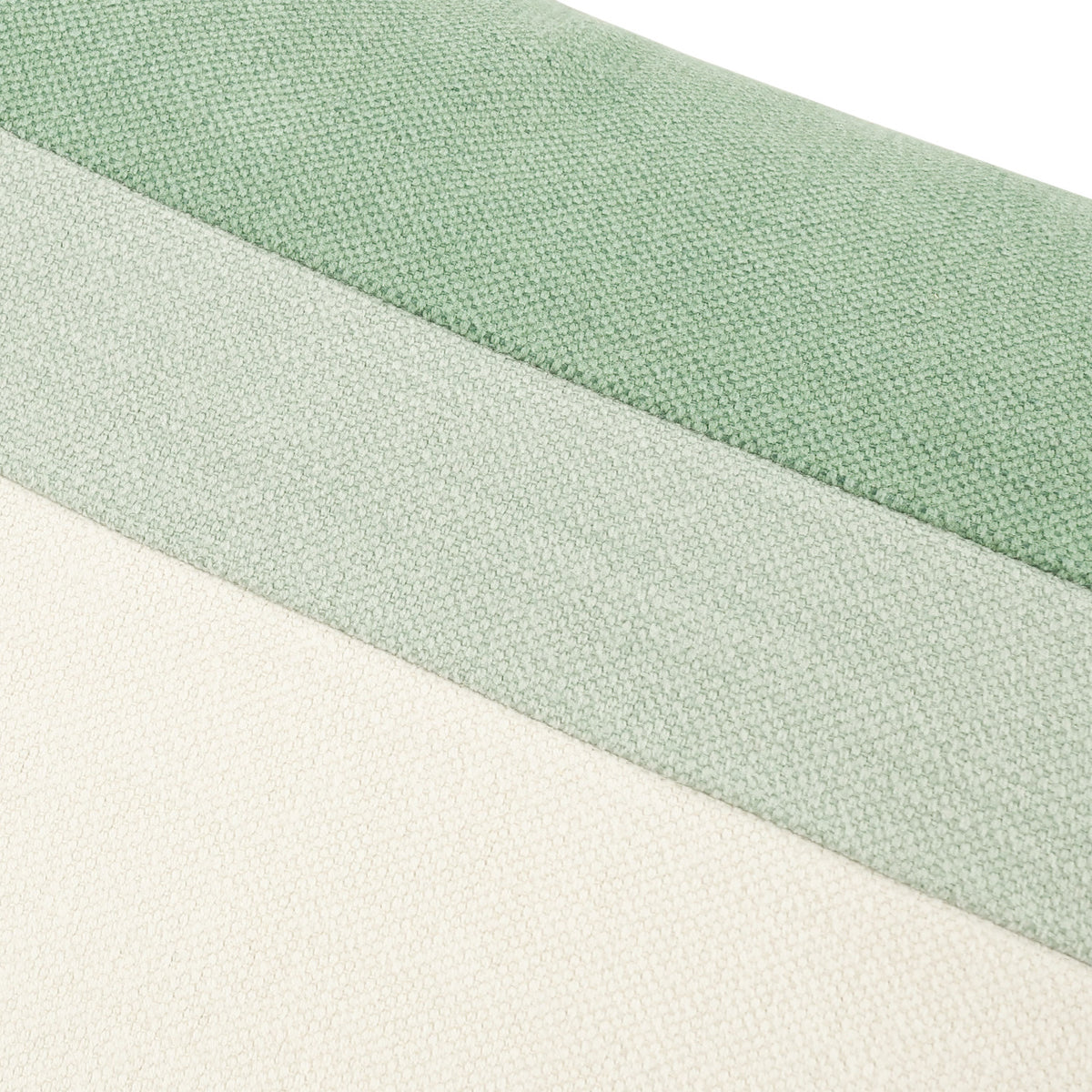 Coussin Linara Patchwork 60 × 40 cm — coloris Spinach