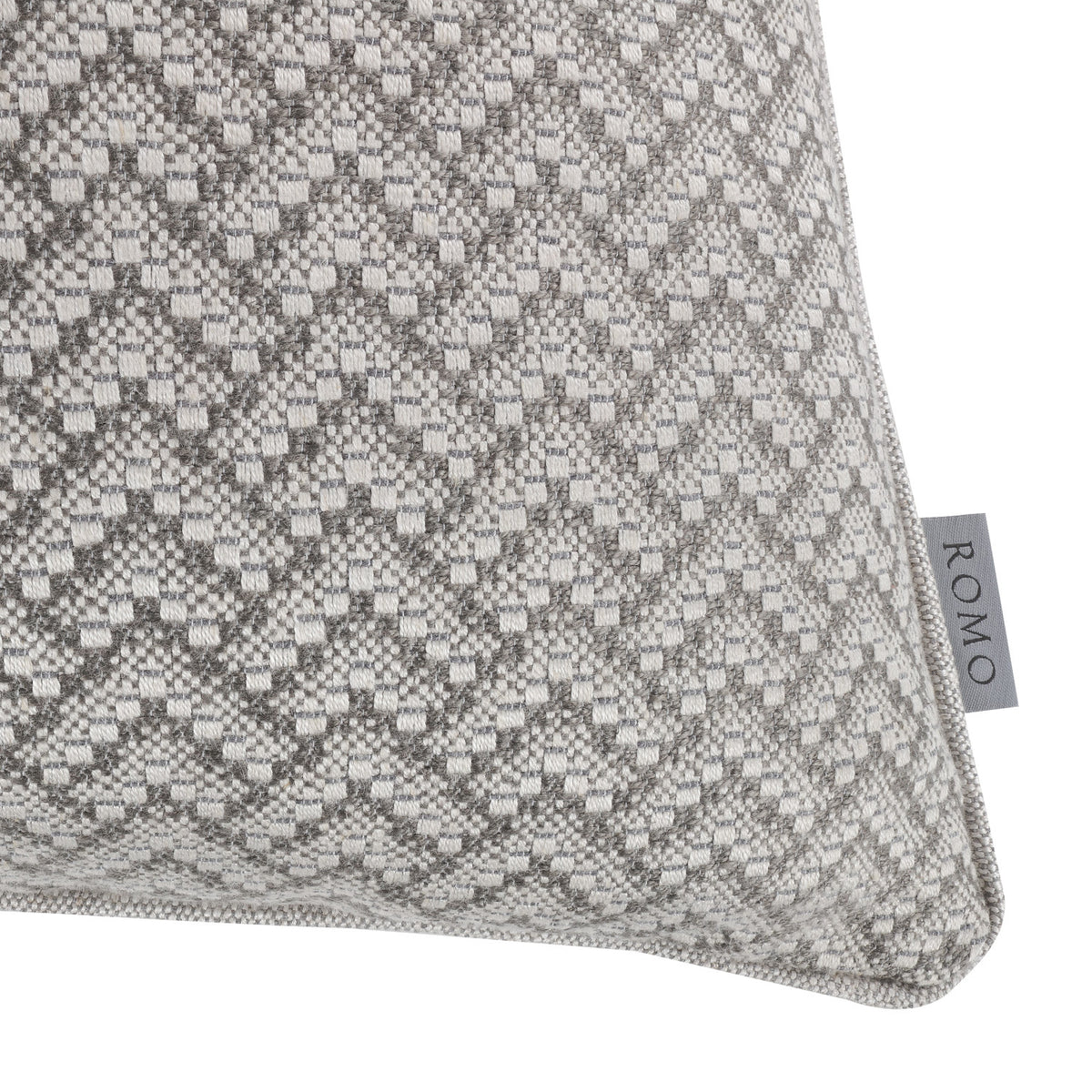 Coussin Ortico 55 × 55 cm — coloris Gravel
