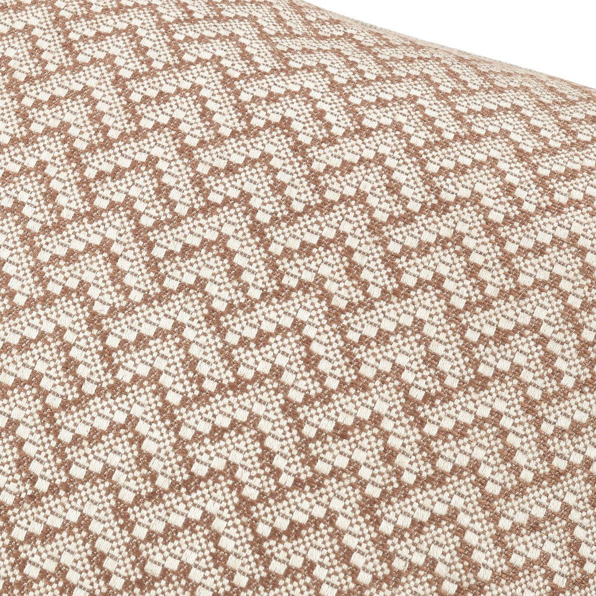 Coussin Ortico 55 × 55 cm — coloris Cinnamon