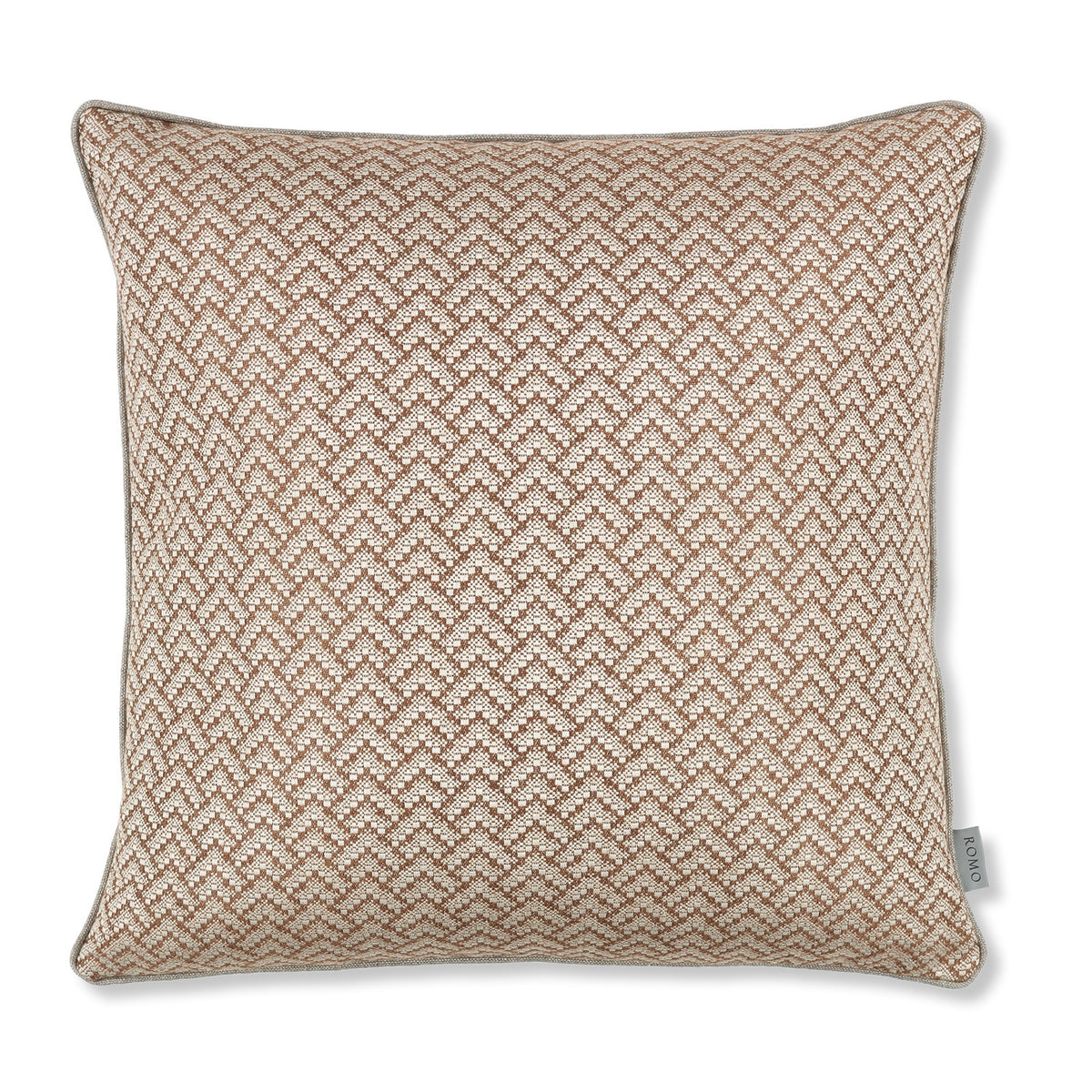 Coussin Ortico 55 × 55 cm — coloris Cinnamon