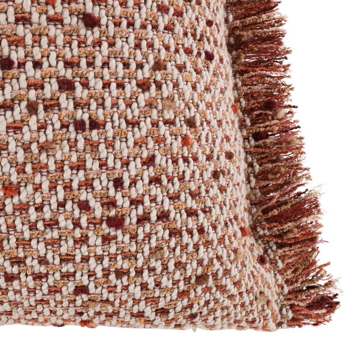 Coussin Zolani 55 × 55 cm — coloris Russet
