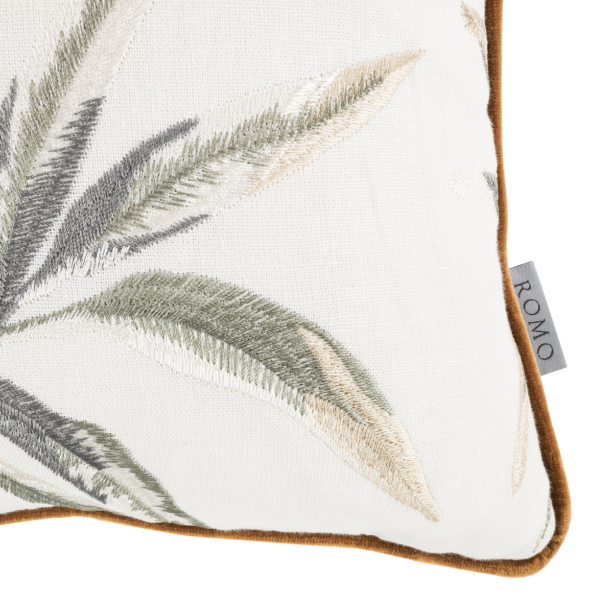 Coussin Mima 55 × 55 cm — coloris Tamarind