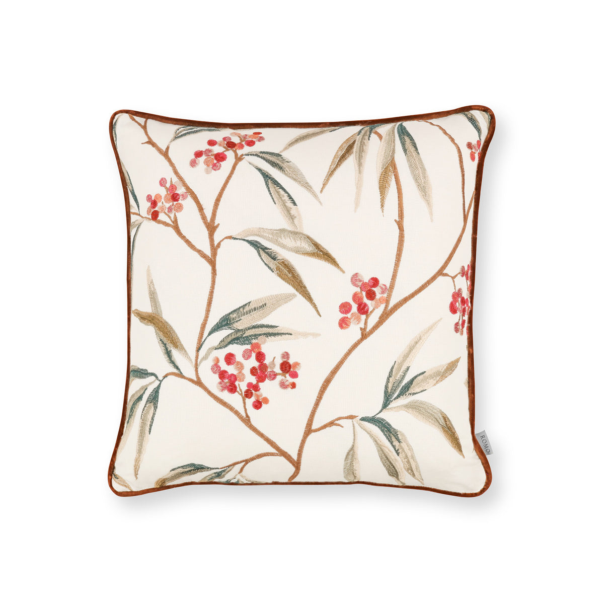 Coussin Mima 55 × 55 cm — coloris Bayberry