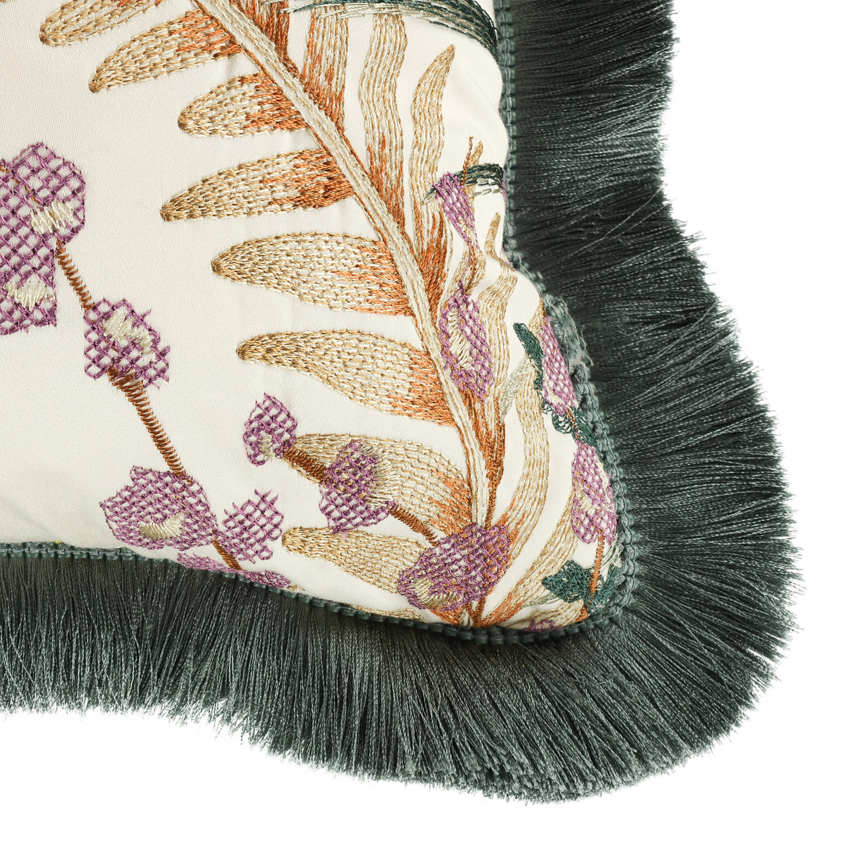 Coussin Sayula 55 × 55 cm — coloris Fig